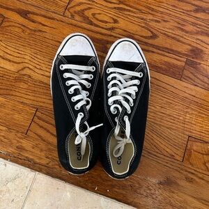 Converse Black and White Low-Top Sneakers